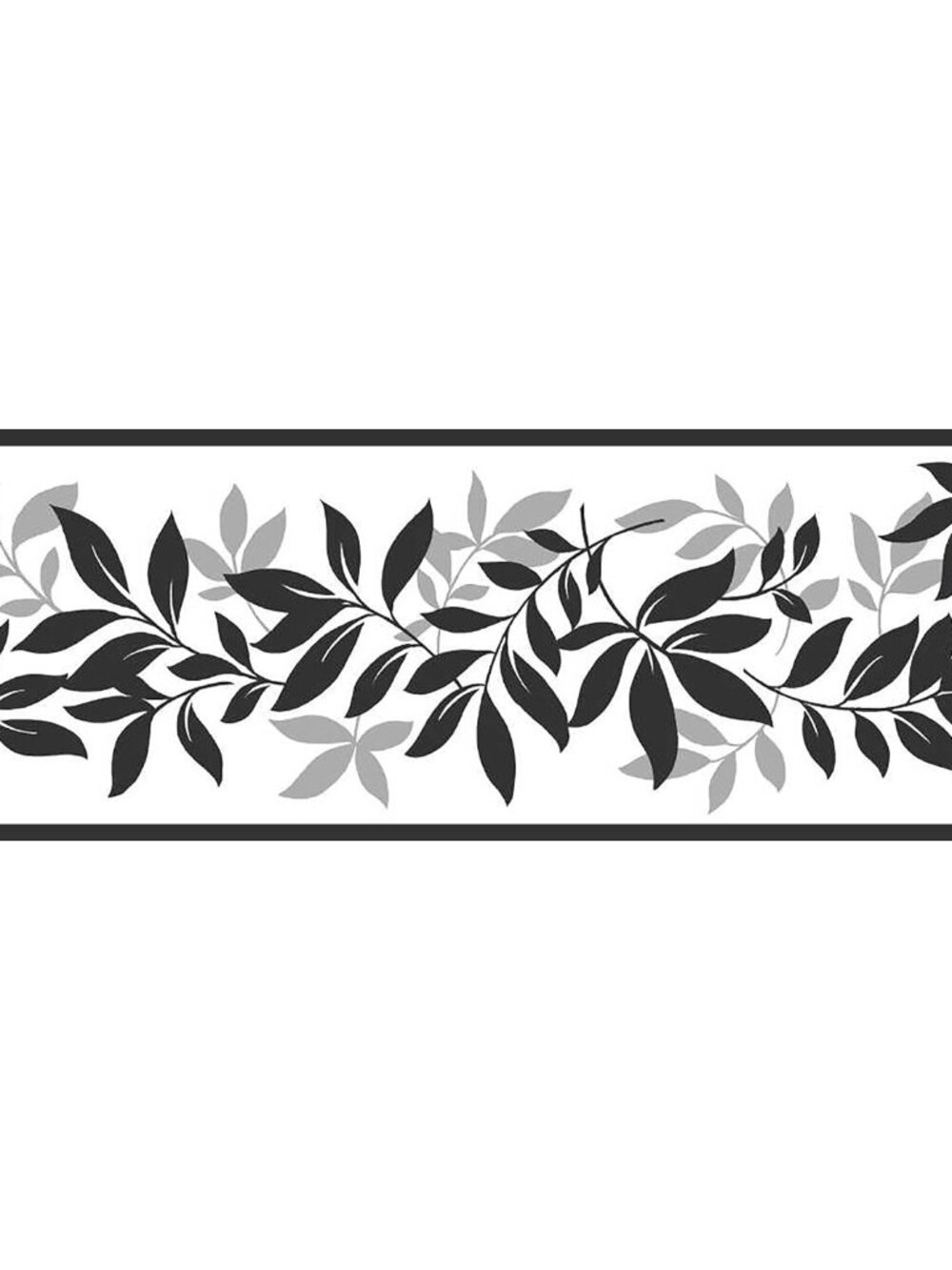 Leaf Trail Peel and Stick Border, 4.9 in x 16.3 ft